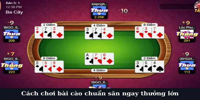 Cách chơi bài cào chuẩn săn ngay thưởng lớn