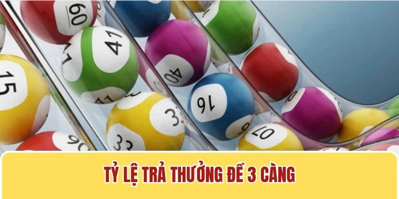 Tỷ lệ trả thưởng đề 3 càng có sự khác biệt giữa các vùng miền